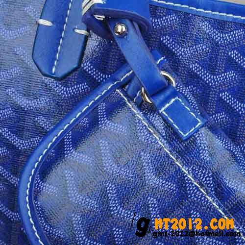 ゴヤールスーパーコピー トートバッグ サンルイPM ブルー GOYARD-010